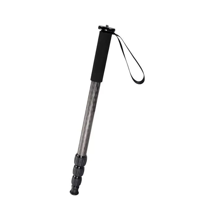 Leofoto MP-285C Carbon Fiber 4 Section Monopod - Max Load 18kg, Max Height 1650mm