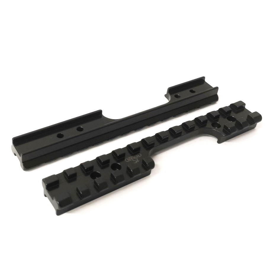 Rusan Steel Picatinny Rail with Cut Out - Anschütz Match 54 (B=72 L=140)