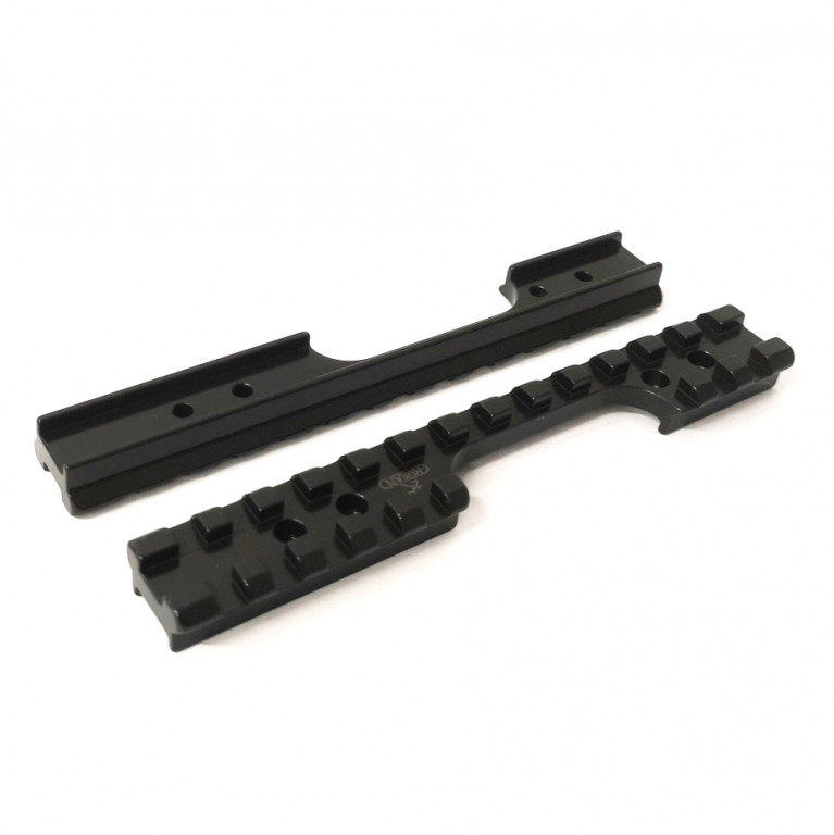 Rusan Steel Picatinny Rail with Cut Out - Anschütz Match 54 (B=72 L=140)