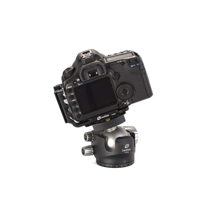 Leofoto LH Series LH-55 55mm Low Center of Gravity Ball Head and QP-70N QR Plate - Max Load 25kg