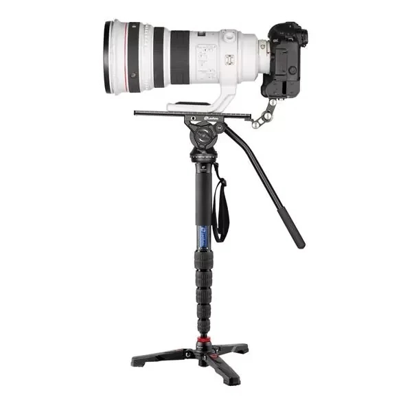 Leofoto MP-364C Carbon Fiber 4 Section Monopod - Max Load 20kg, Max Height 1700mm