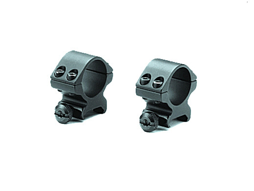 1WULF by Sportsmatch TO54C 1 inch Weaver Picatinny Two Piece Medium Double Screw Mount