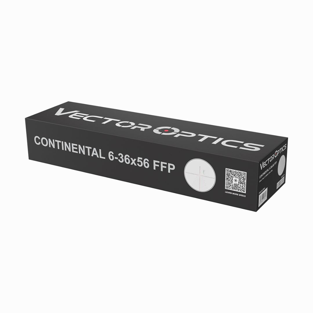 Vector Optics Continental x6 6-36x56 FFP IR VEC-MBR2 PRS 1/10MIL 34mm Rifle Scope