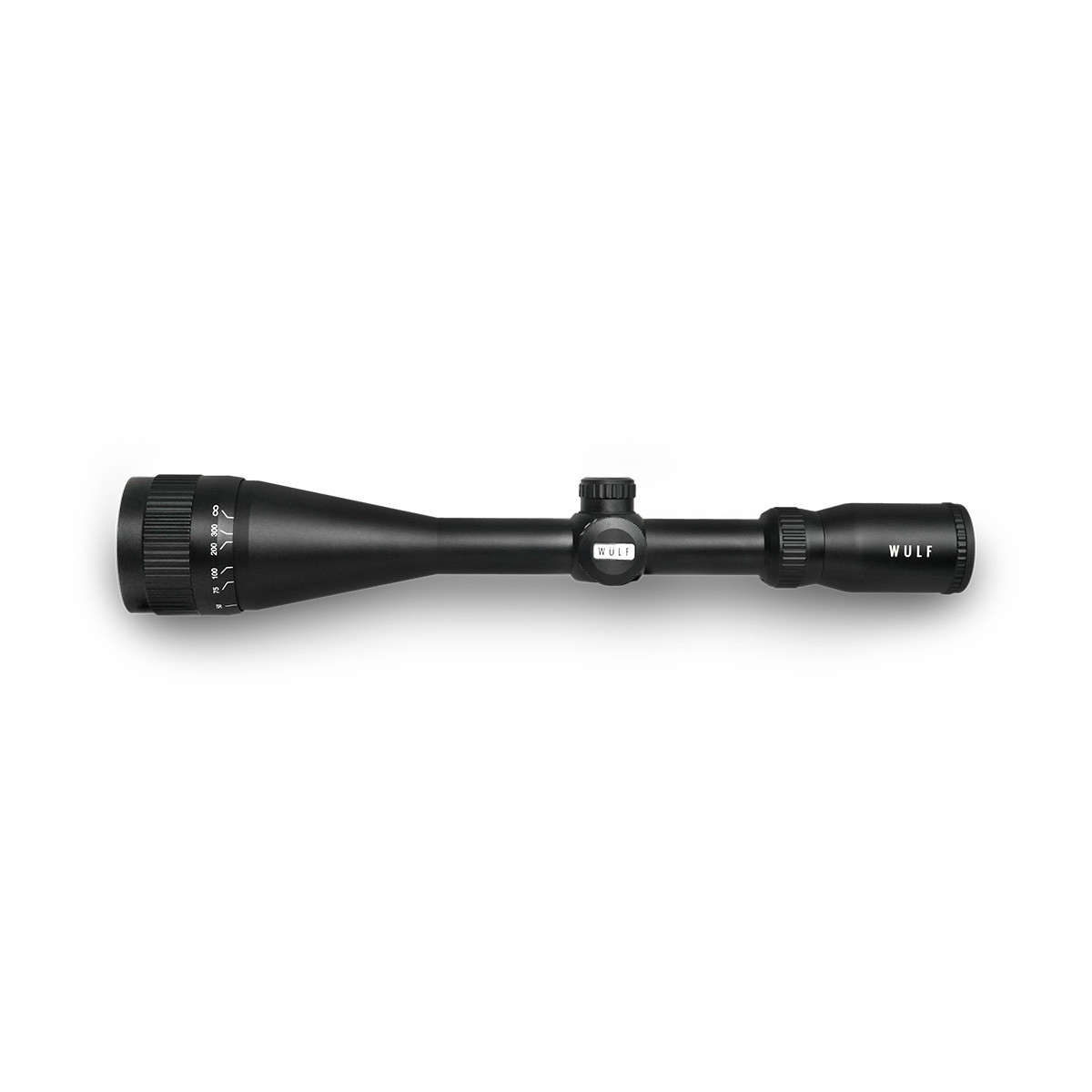 WULF Fireball LR 4-16x50 AO IR Rifle Scope with 9-11mm Rings