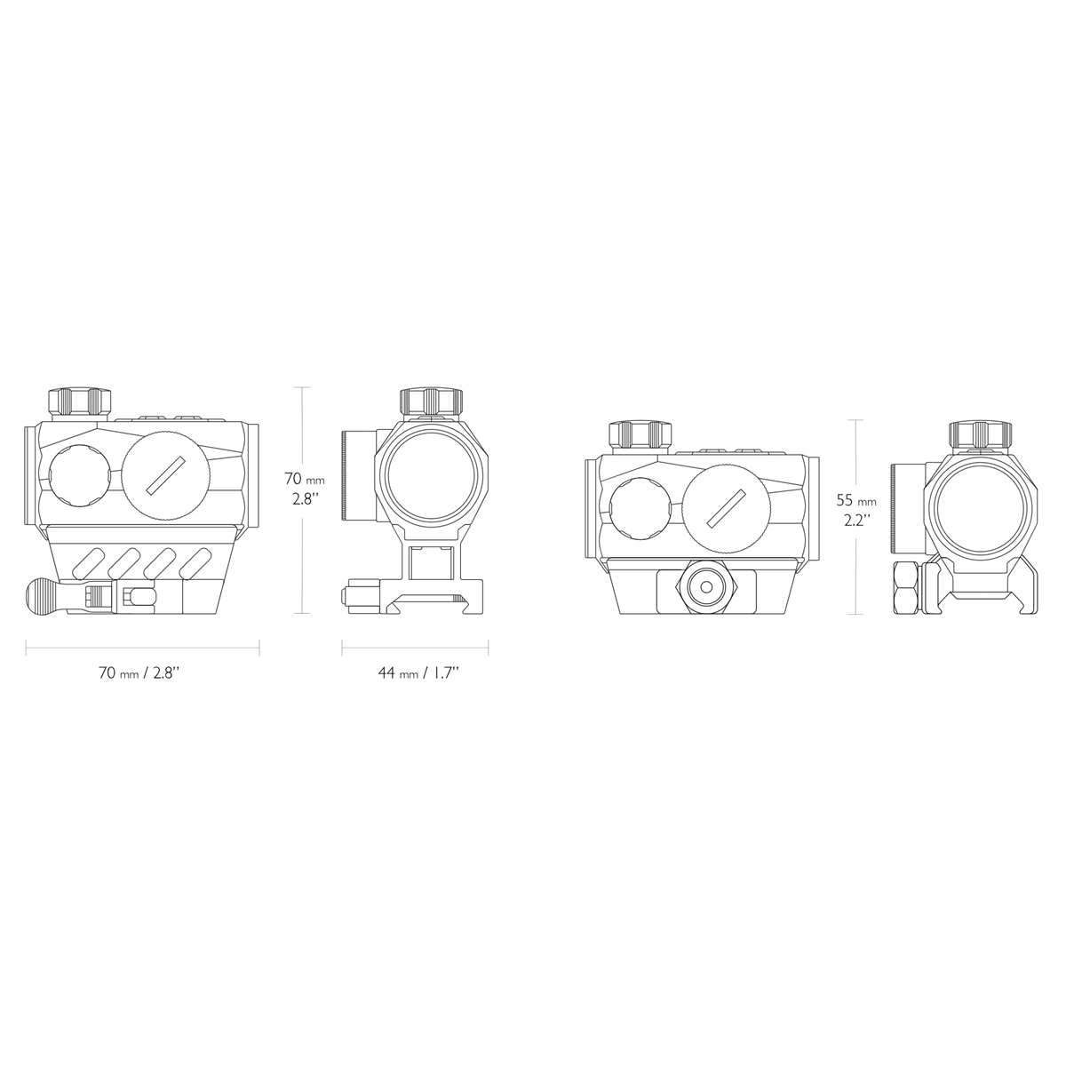 Hawke Endurance 1x25 Red Dot Sight