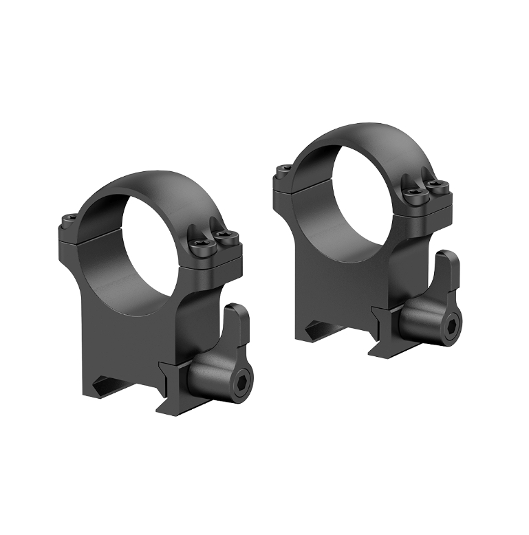 Vector Optics 30mm Steel Weaver QD Rifle Scope Rings - 1.25" Medium Profile