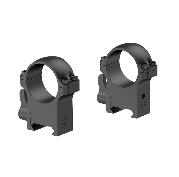 Vector Optics 30mm Steel Weaver QD Rifle Scope Rings - 1.25" Medium Profile