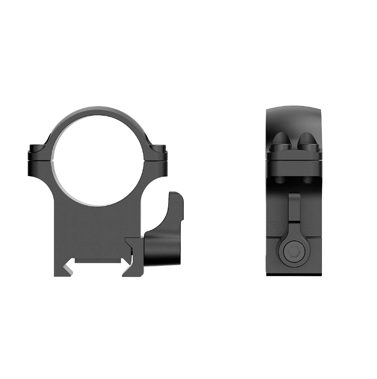 Vector Optics 30mm Steel Weaver QD Rifle Scope Rings - 1.25" Medium Profile