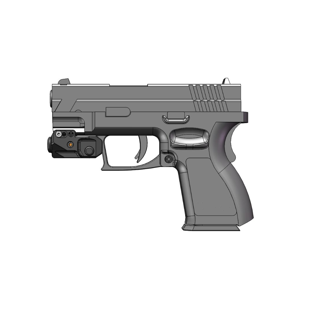 Vector Optics Red Laser Scrapper Laser Sight (compact pistol)