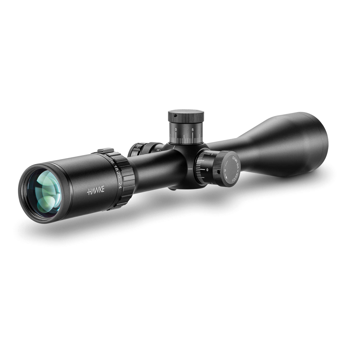 Hawke Vantage 30 WA FFP 6-24x50 IR SF 1/2 Mil Dot Reticle IR Rifle Scope