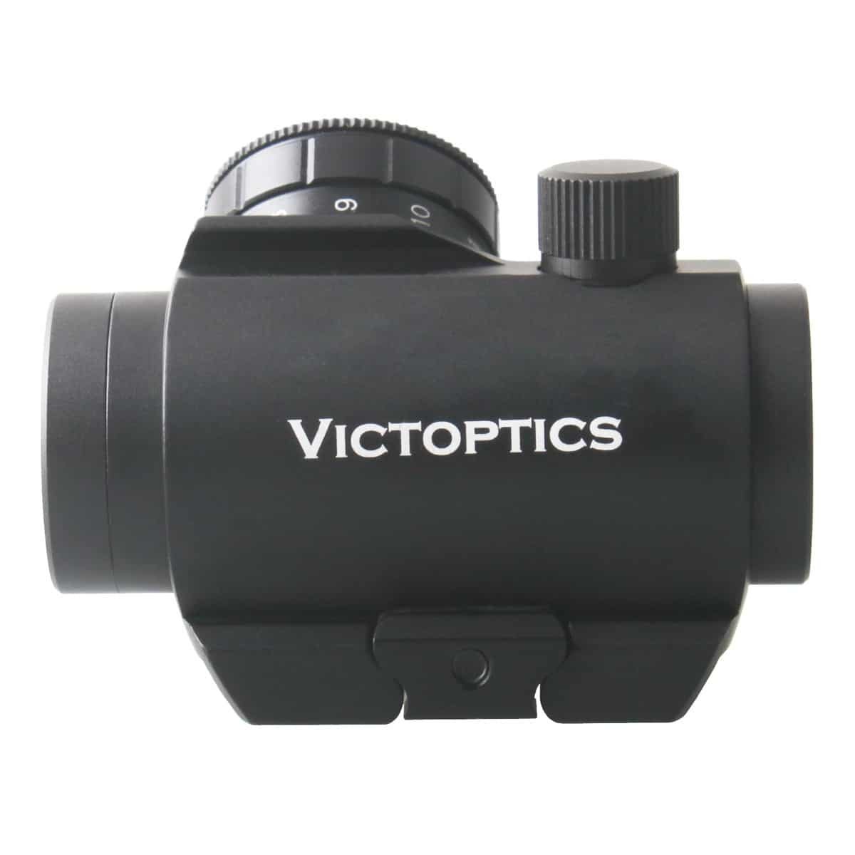 Victoptics CRL 1x22 Ultra Compact Red Dot integral Weaver/Picatinny mount and Riser