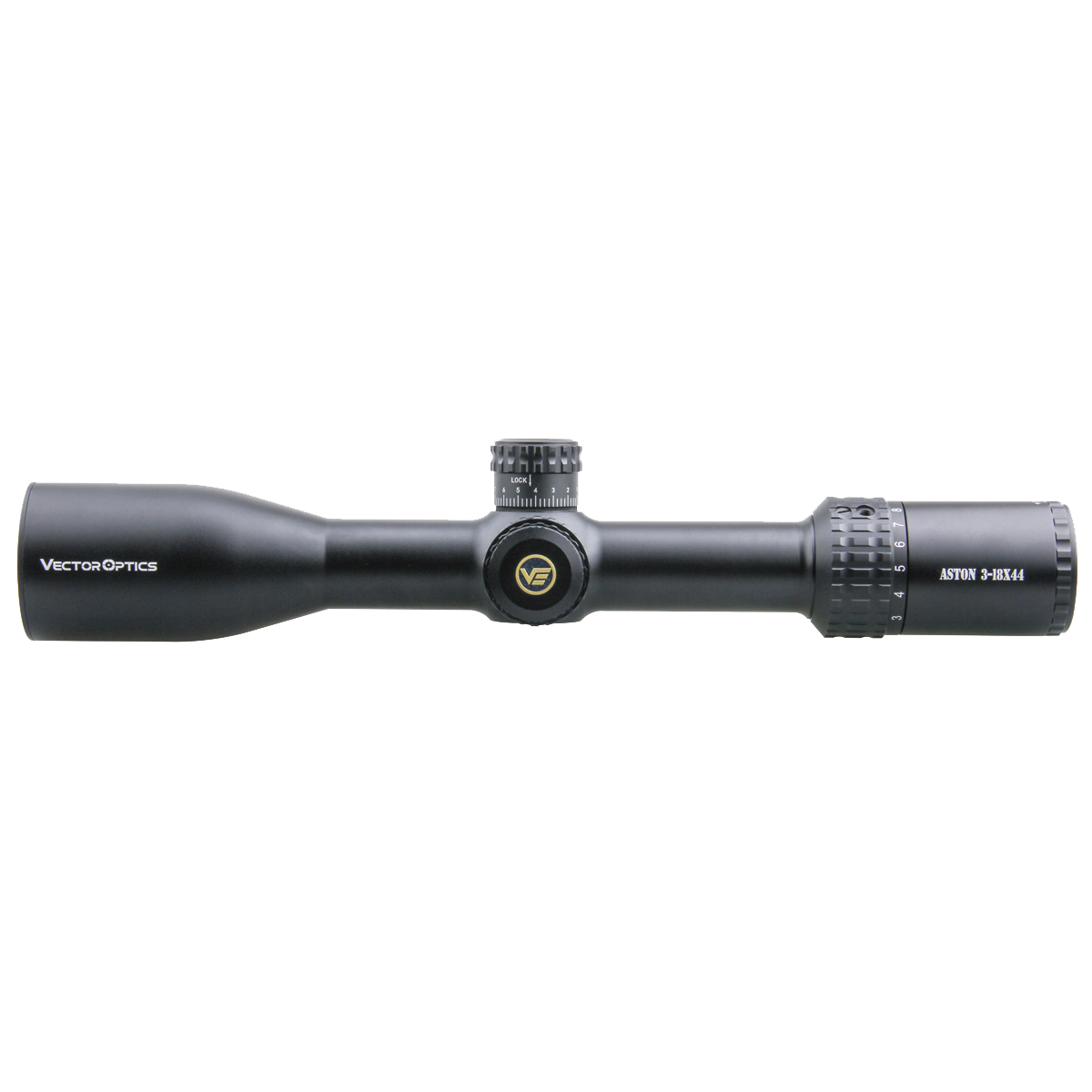 Vector Optics Aston 3-18x44 SFP Illuminated VHL-2 1/4 MOA Rifle Scope