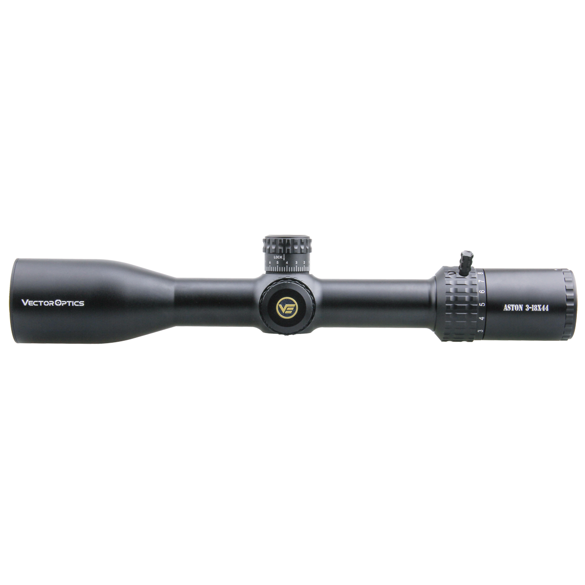 Vector Optics Aston 3-18x44 SFP Illuminated VHL-2 1/4 MOA Rifle Scope