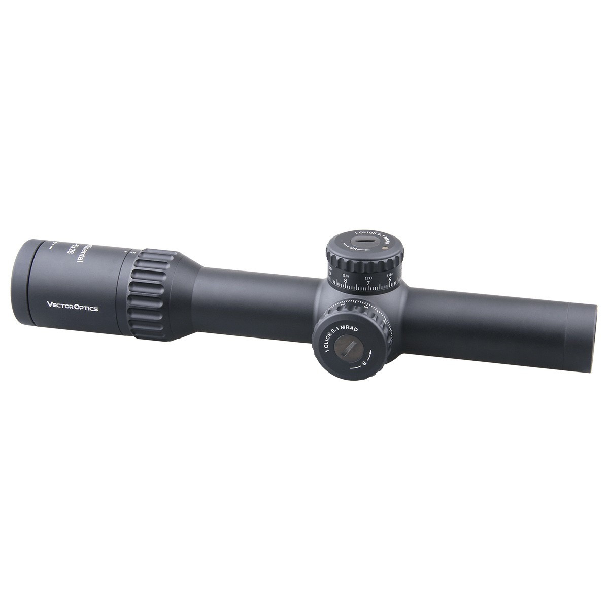 Vector Optics Continental 1-6x28 FFP Illuminated 34mm Tactical VCT-BNW 0.1 MRAD Rifle Scope
