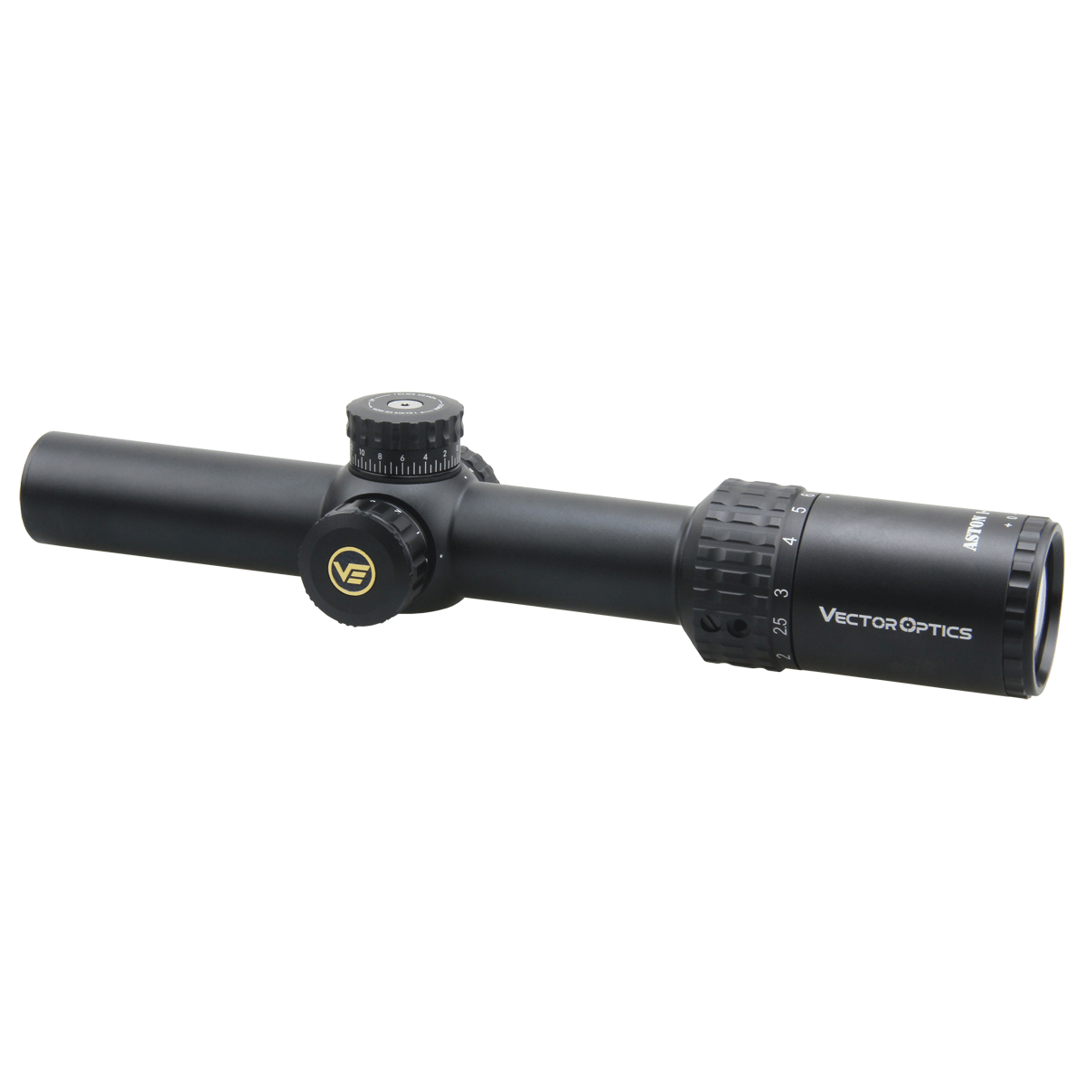 Vector Optics Aston 1-6x24 SFP Illuminated VTC-A 1/2 MOA Rifle Scope