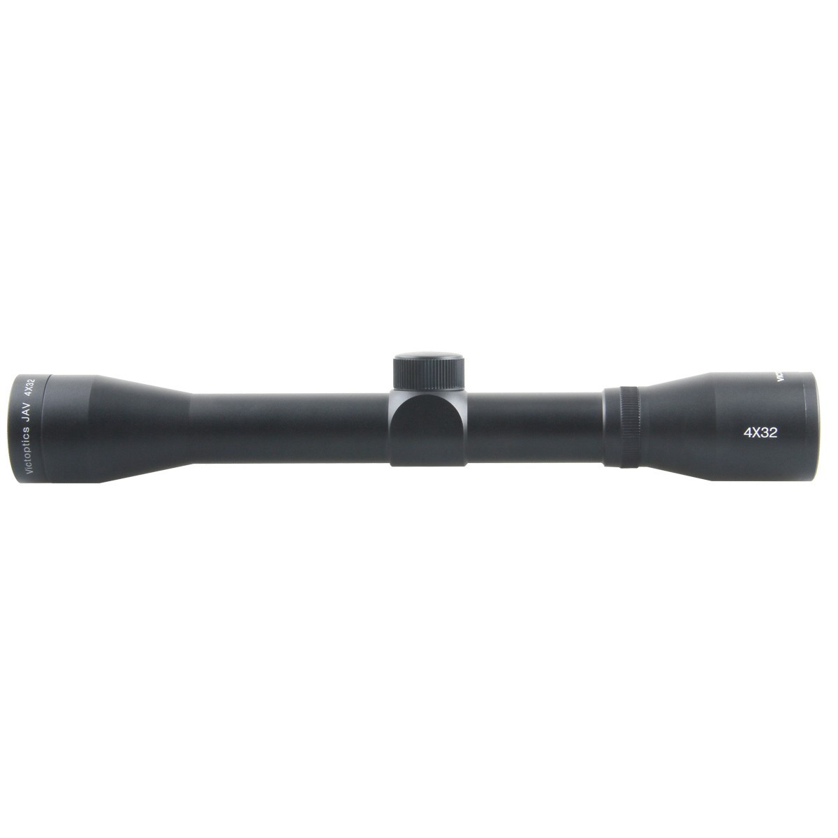 Victoptics JAV 4x32 SFP Non IR 1/4 MOA Duplex Rifle Scope - Includes Rings