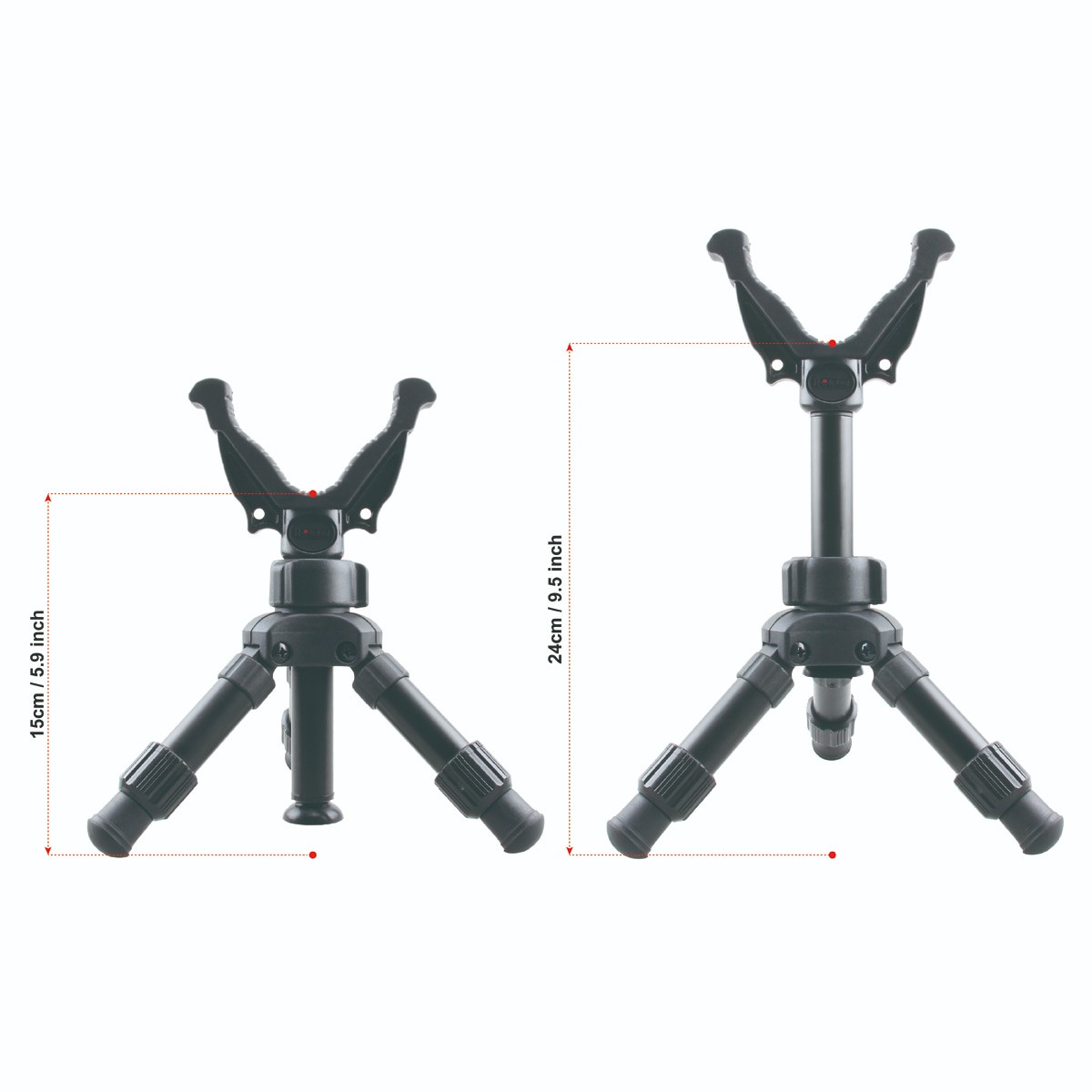 Rokstad ELP V Rifle Tripod System with V mount