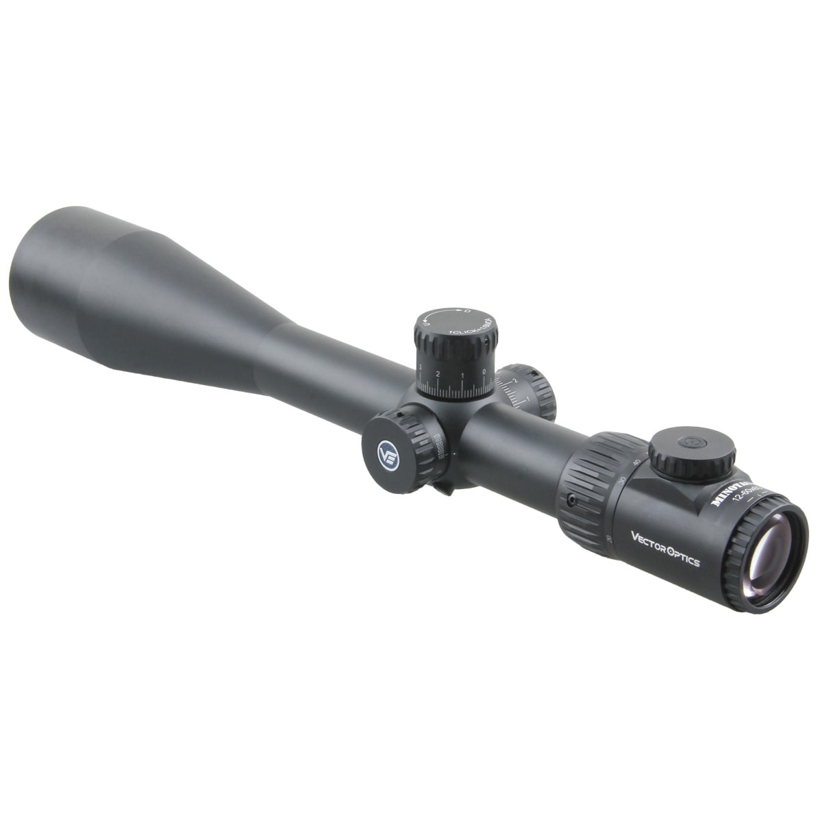 Vector Optics Minotaur 12-60x60 Gen II DOT SFP Riflescope with 34mm Picatinny High Rings