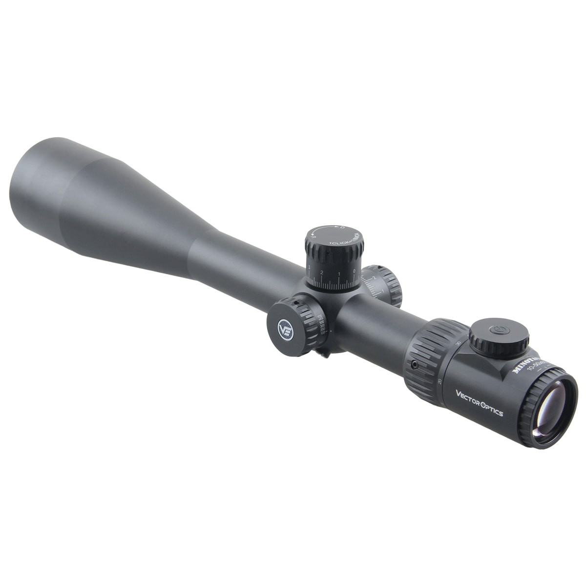 Vector Optics 10-50x60 Gen II MFL SFP Illuminated  VEMP-LR 1/8 MOA Rifle Scope