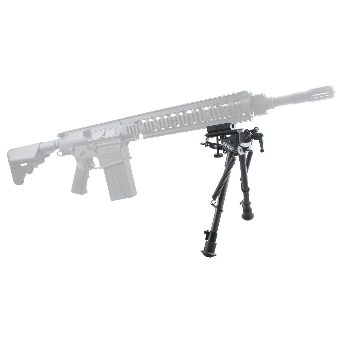Vector Optics Rokstad 9-13.5 inch Swivel Bipod for Q/D Swivel with Lever Lock and Carbon Fibre Legs