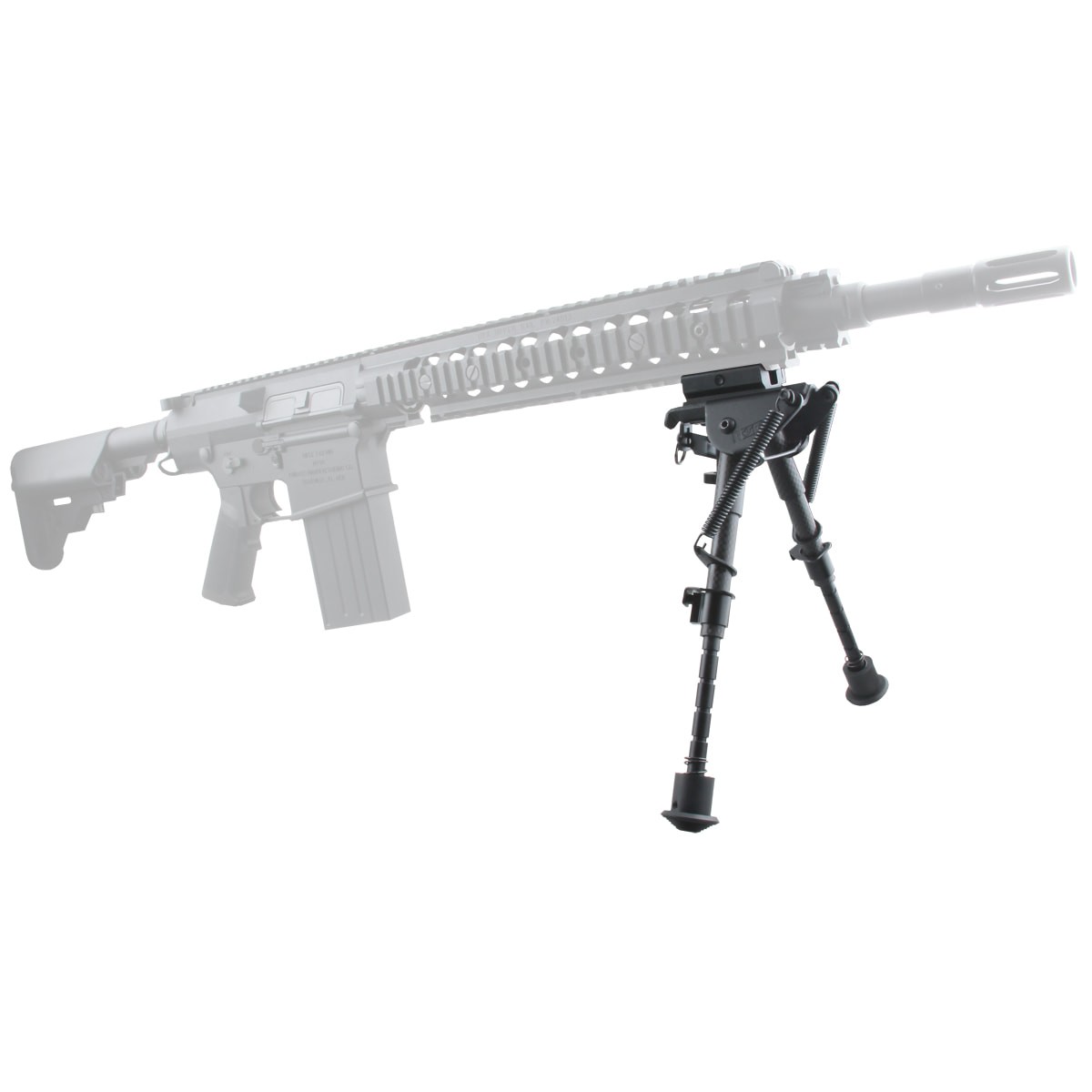 Vector Optics Rokstad 6-9 inch Fixed Bipod for Q/D Swivel with Carbon Fibre Legs