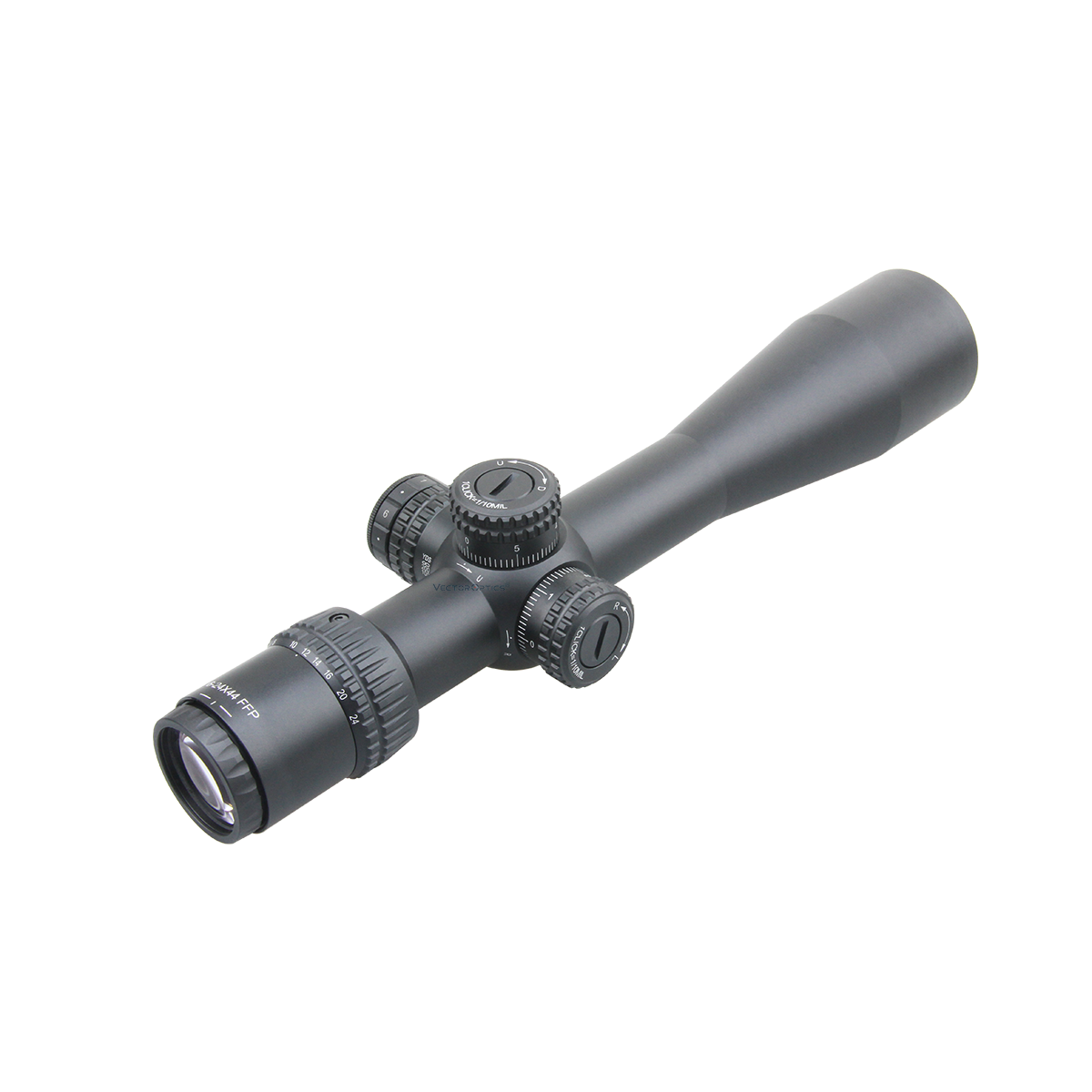 Vector Veryon 6-24x44 Illuminated Side Focus Super Compact FFP Rifle Scope - Free mounts