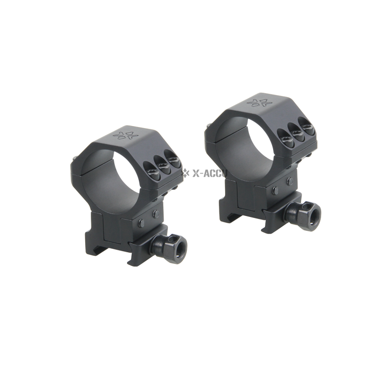 Vector Optics X-ACCU 30mm Adjustable Elevation Picatinny Rings