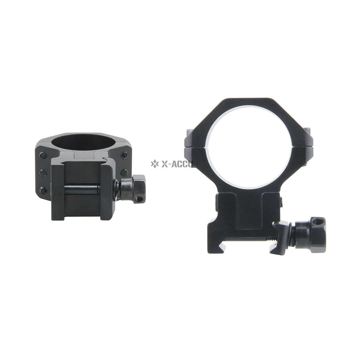 Vector Optics X-ACCU 30mm Adjustable Elevation Picatinny Rings 
