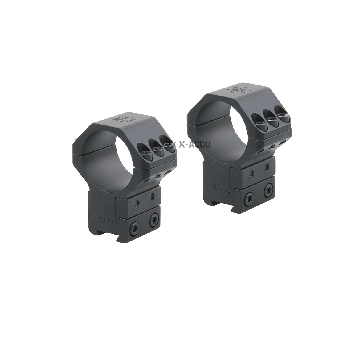 Vector Optics X-ACCU 30mm Adjustable Elevation Dovetail Rings
