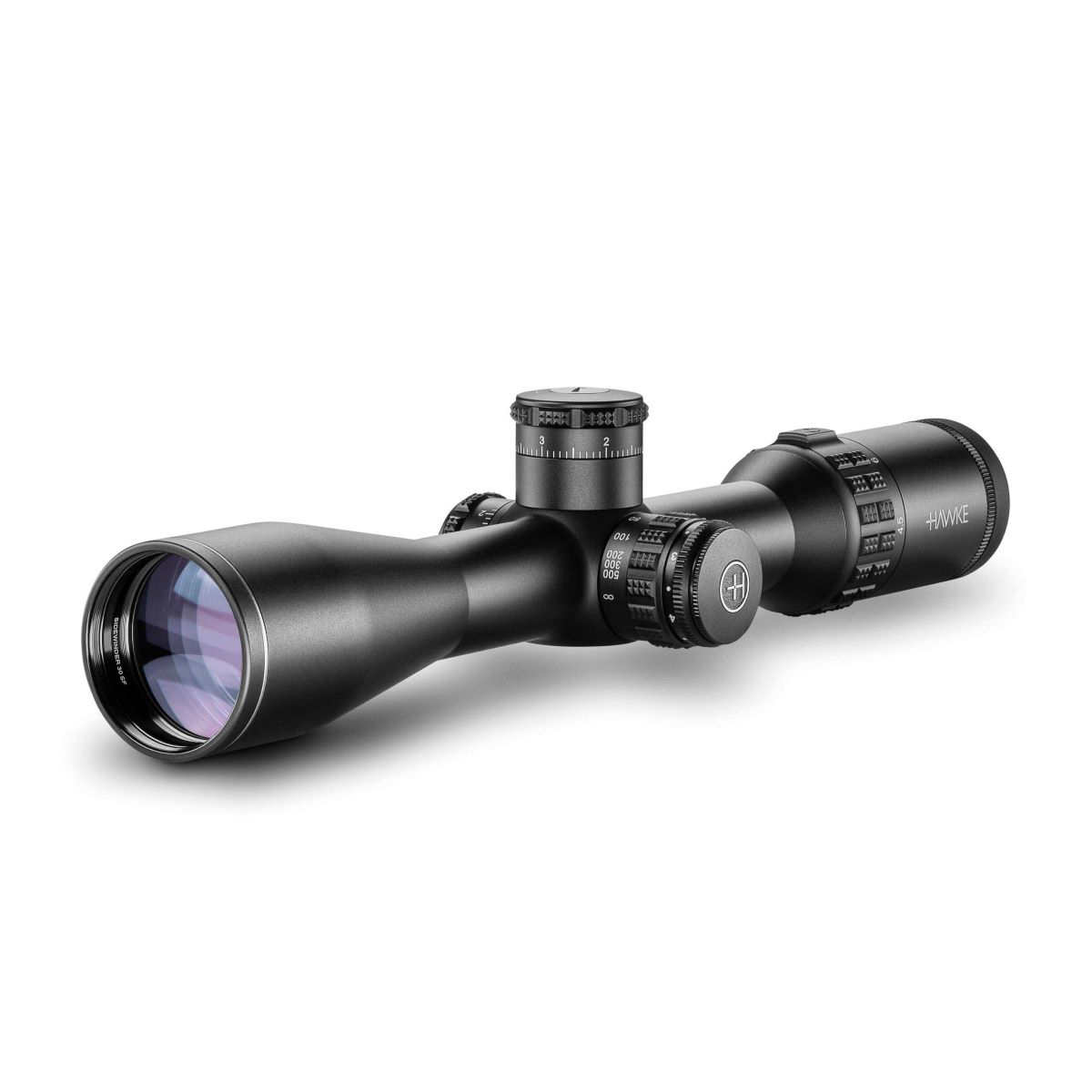 Hawke Sidewinder 30 SF 4.5-14x44 10x Half Mil IR Reticle 