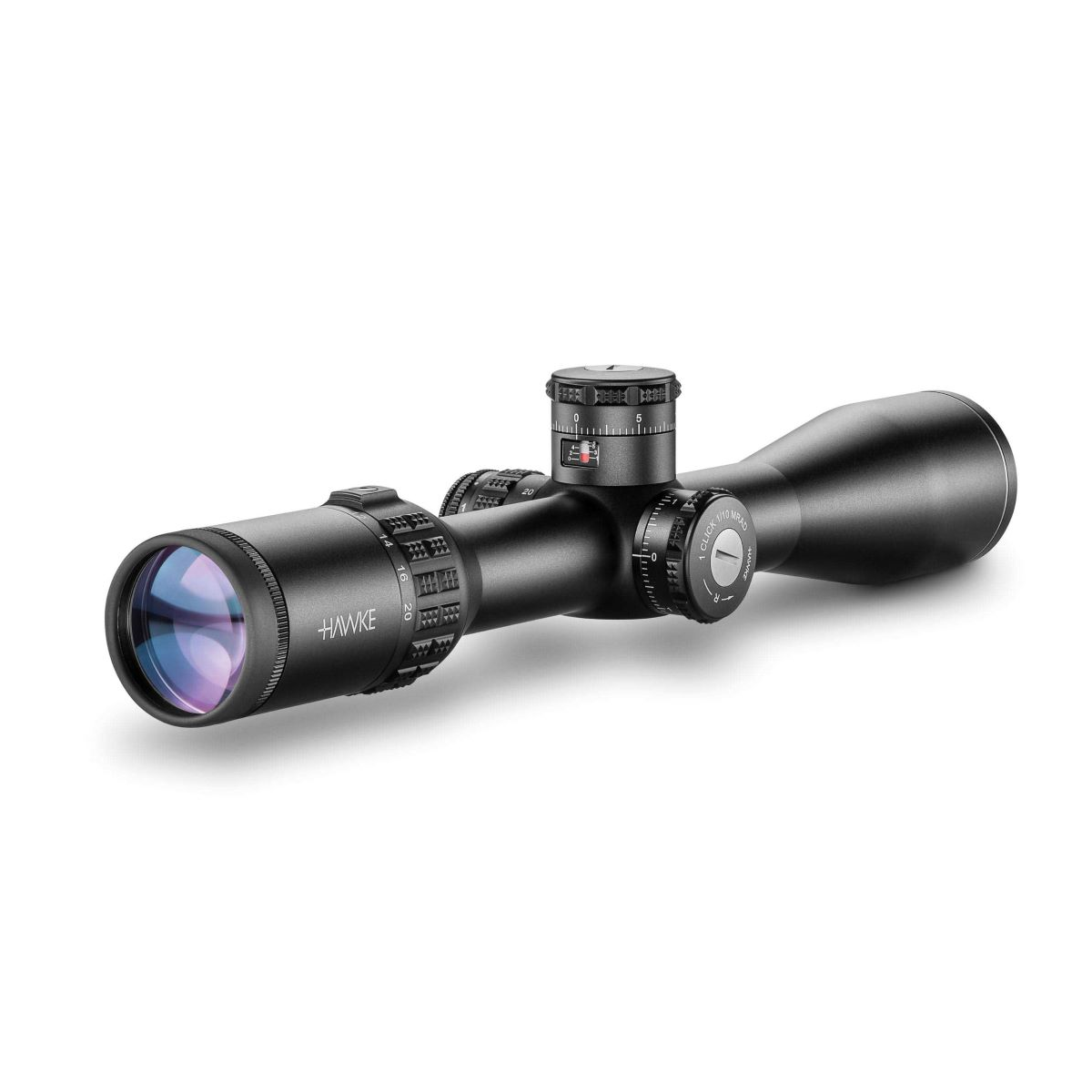 Hawke Sidewinder 30 SF 6.5-20x44 20x Half Mil IR Rifle Scope 