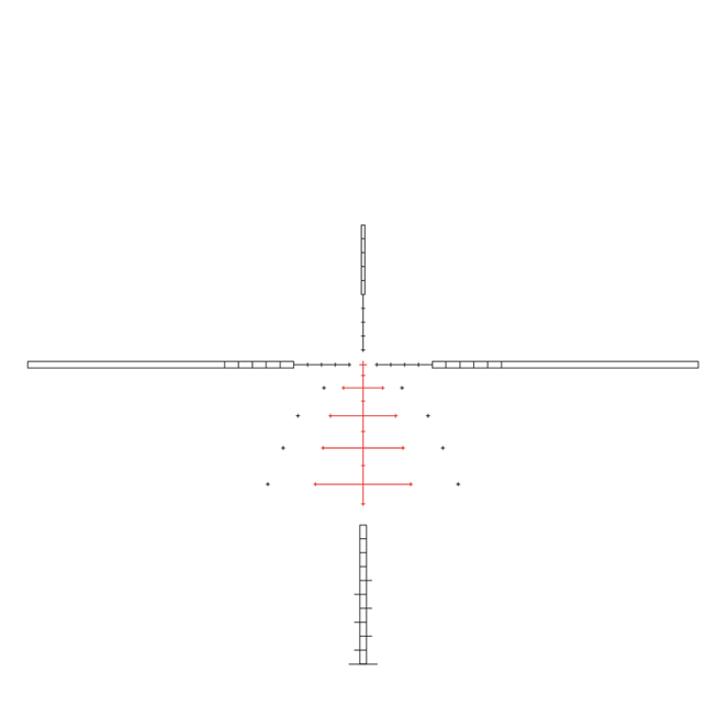 Hawke Sidewinder 30 SF 6-24x56 SR PRO II IR Rifle Scope