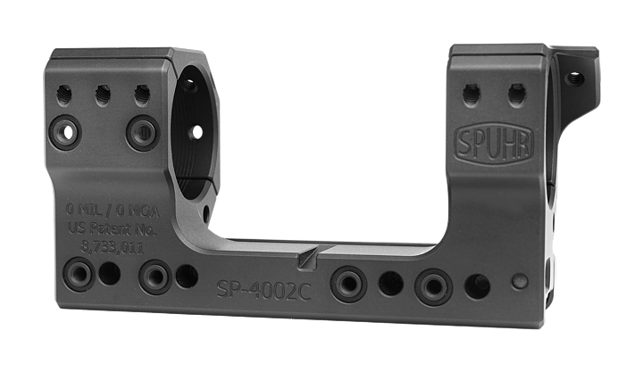 Spuhr 38mm 0 MIL Gen 3 Picatinny 1 Piece Mount