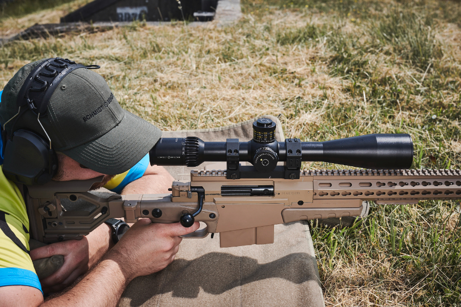 Schmidt & Bender Competition 10-60x56 LPI Illuminated FFP M1FL MT II MTC LT / DT II+ ZC LT 0.5cm CCW Rifle Scope