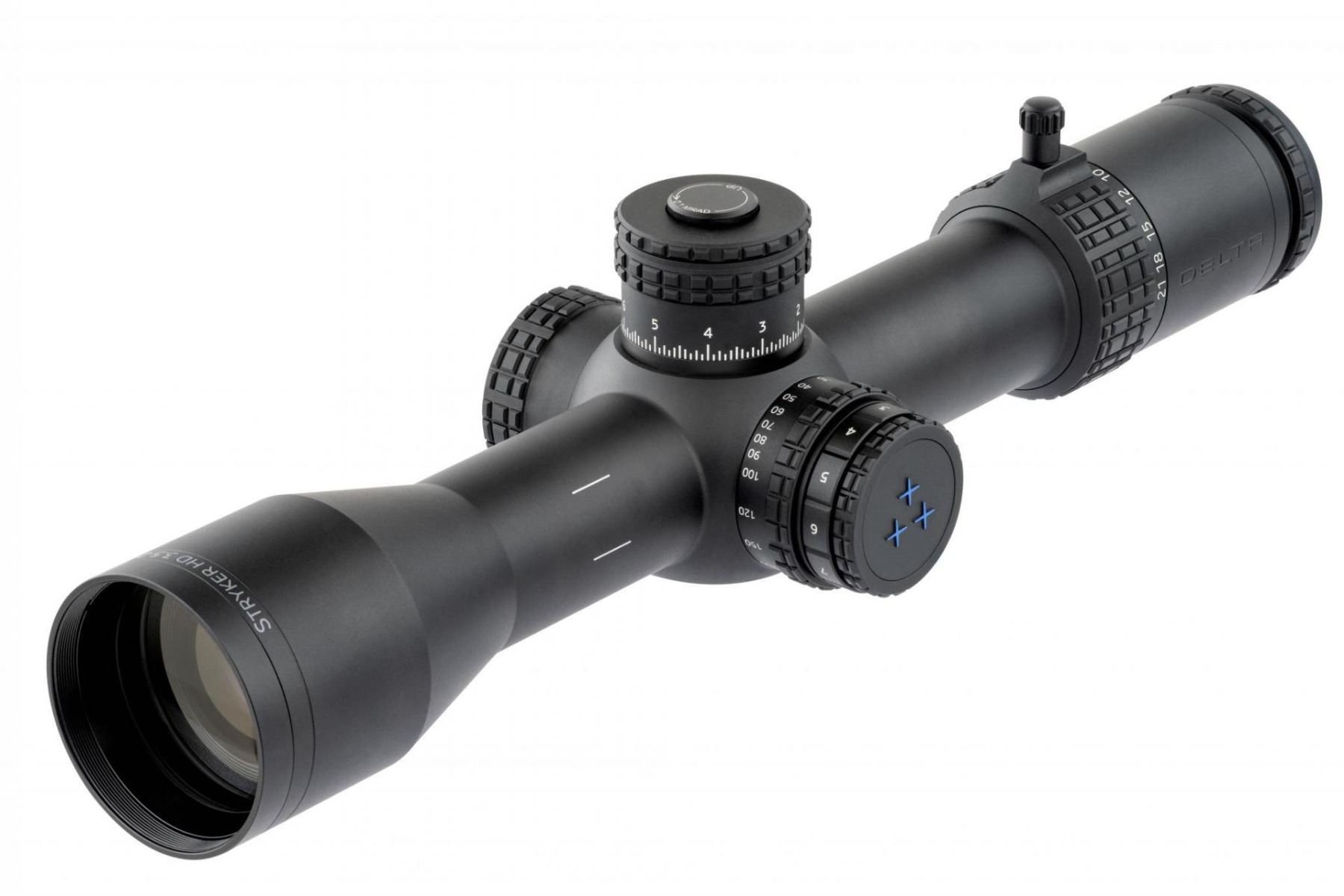 Delta Optical Stryker  HD 3.5-21x44 FFP 0.1 MRAD DPRC-1 Side Focus Rifle Scope