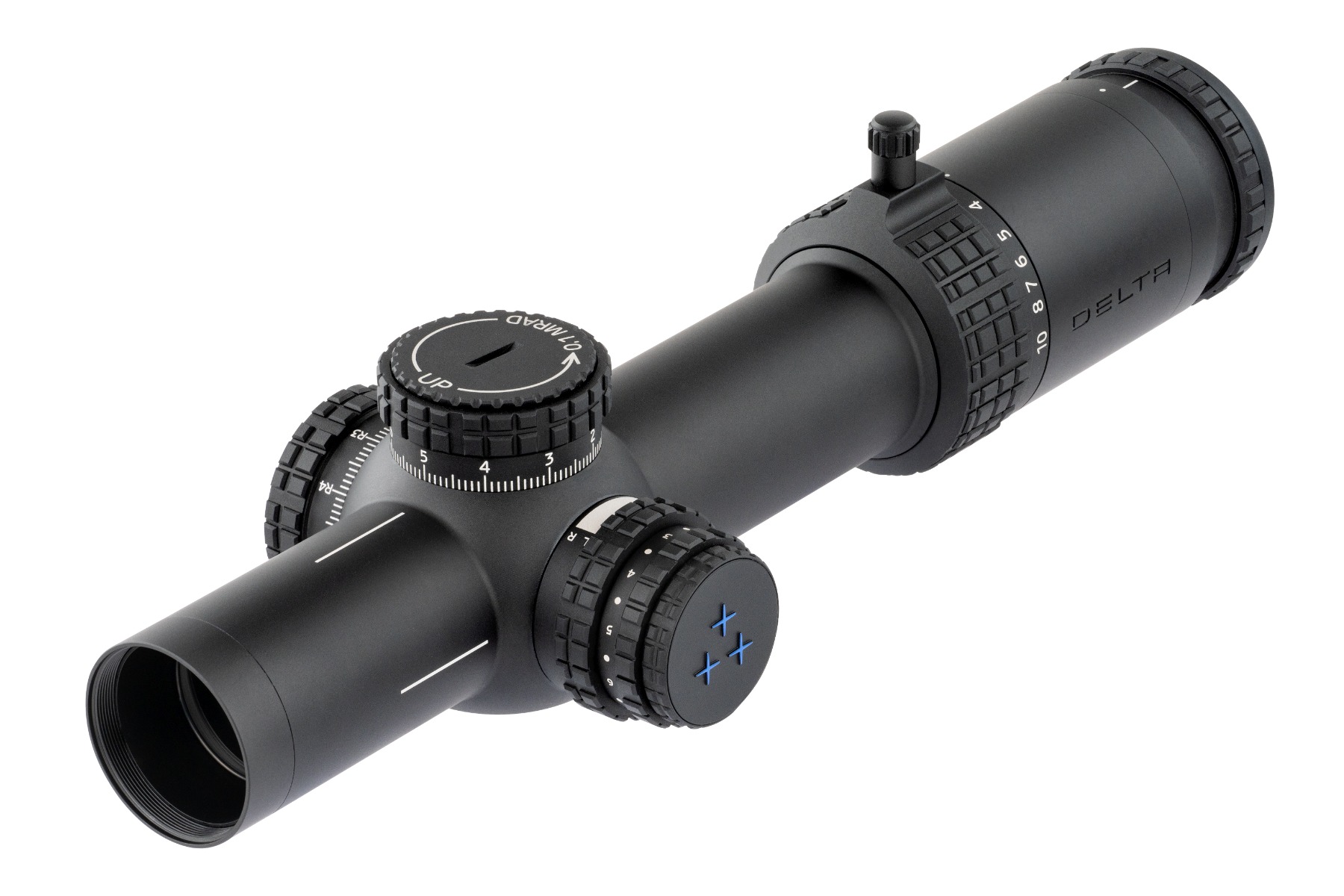 Delta Optical Stryker HD 1-10x28 FFP 0.1 MRAD SDOG-1 Side Focus Rifle Scope