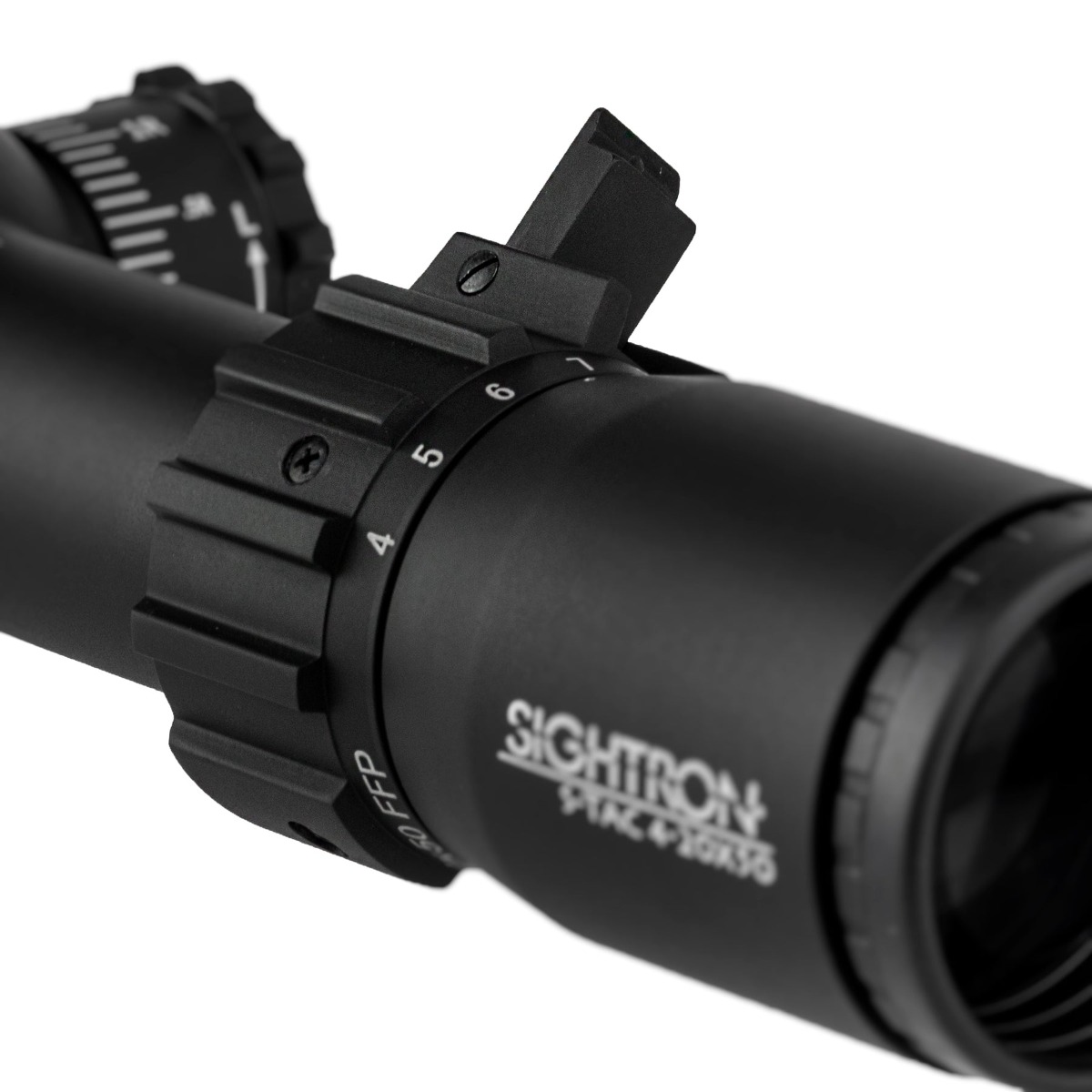 Sightron S-Tac 4-20x50 FFP Illuminated MRAD Zero Stop 0.1 MRAD Mil-Hash 4 Rifle Scope