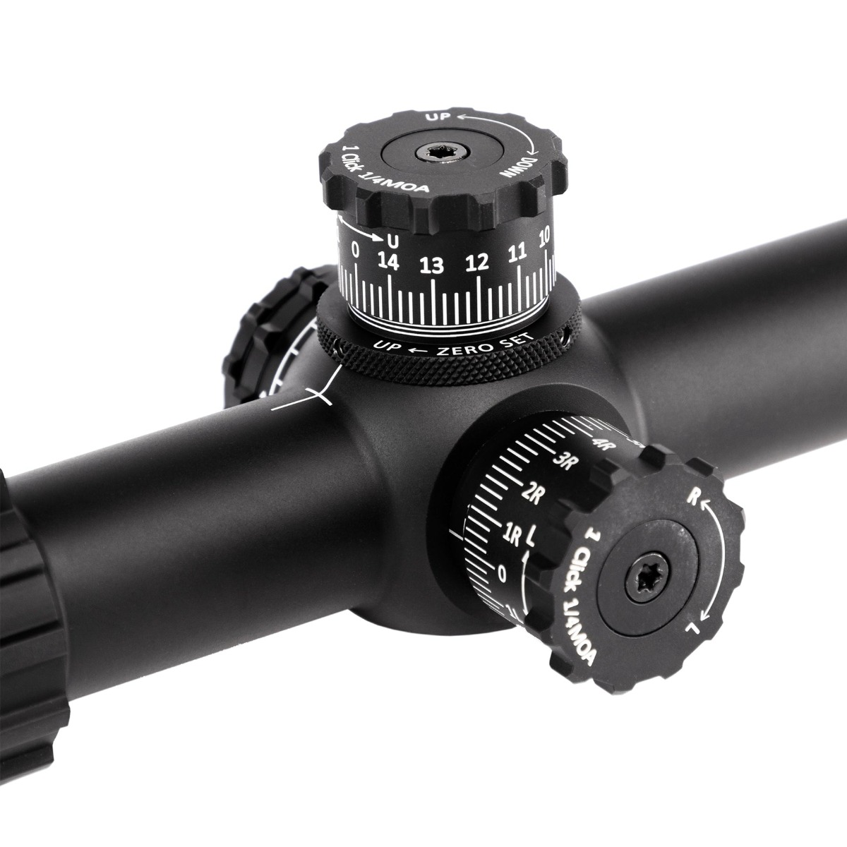 Sightron S-Tac 4-20x50 FFP Illuminated MRAD Zero Stop 0.1 MRAD Mil-Hash 4 Rifle Scope