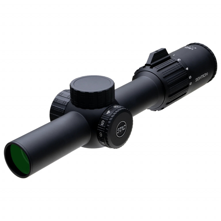 Sightron S-TAC 1-6x24 SFP IR AR1 1/4MOA 30mm Rifle Scope