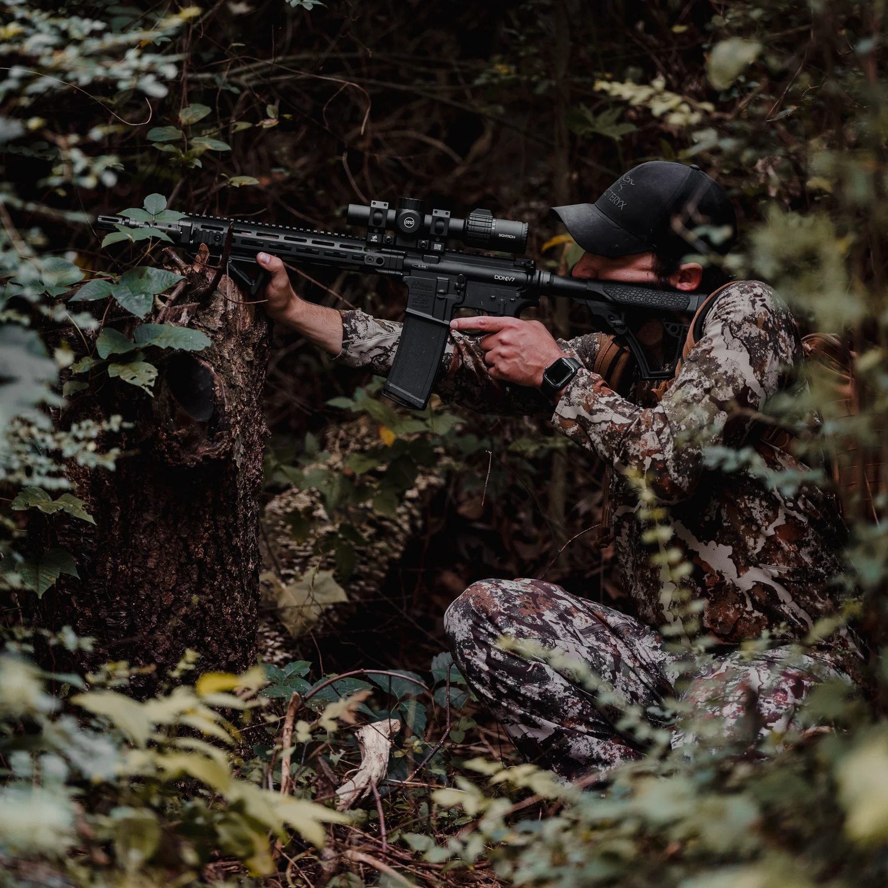 Sightron S-TAC 1-6x24 SFP IR AR1 1/4MOA 30mm Rifle Scope