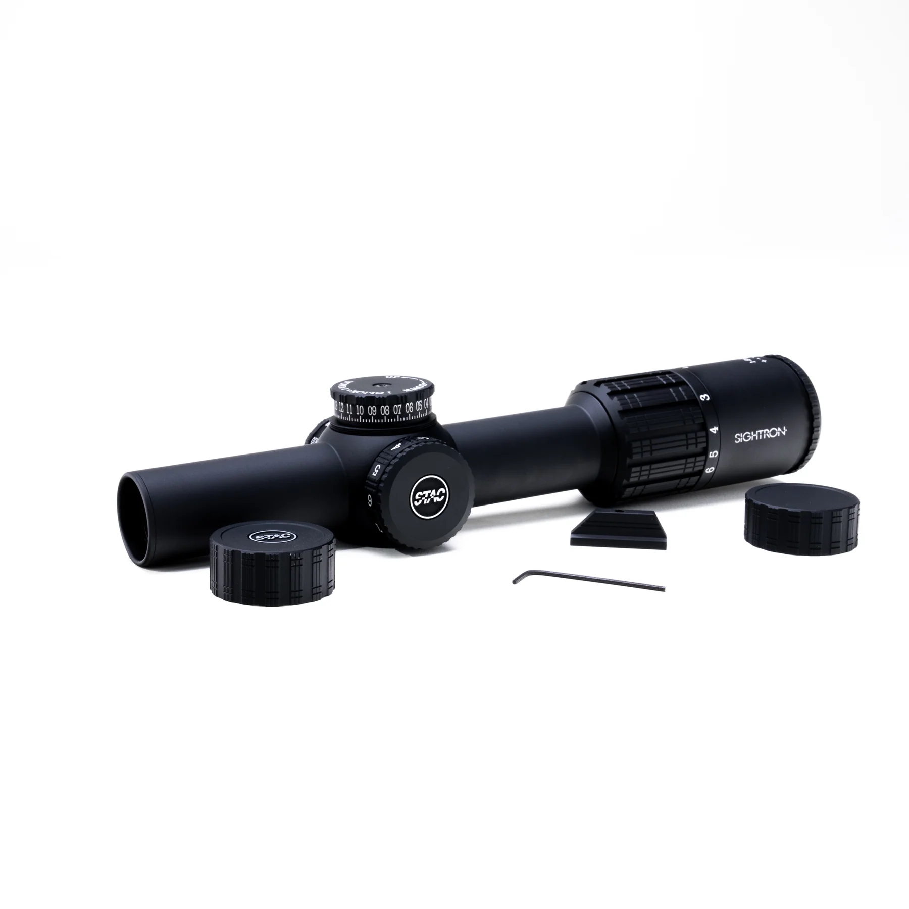 Sightron S-TAC 1-6x24 SFP IR AR1 1/4MOA 30mm Rifle Scope