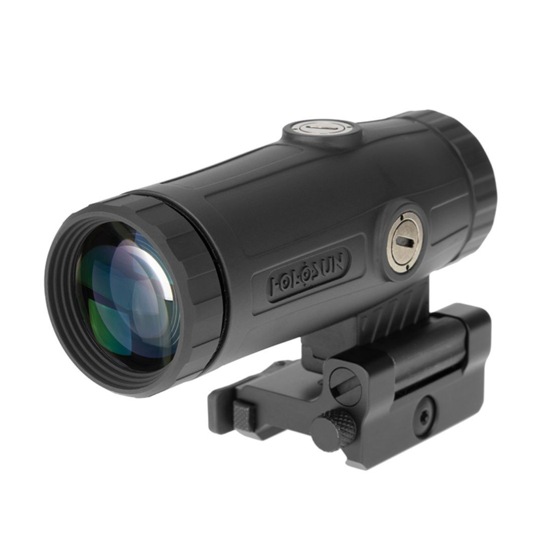 Holosun ARO 2MOA Red Dot Reticle with HM3X 3x Micro Magnifier with QD Flip