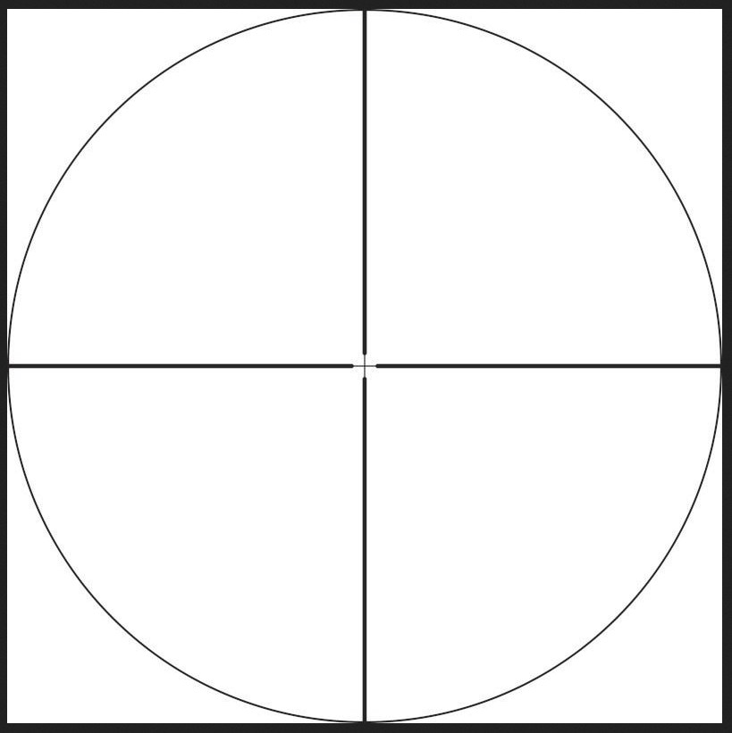 Vortex Crossfire II 3-9x40 SFP V-Plex Rifle Scope 