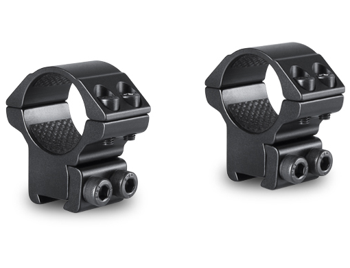 Hawke 1" High 2 Piece Match Mounts 9-11mm Scope Rings