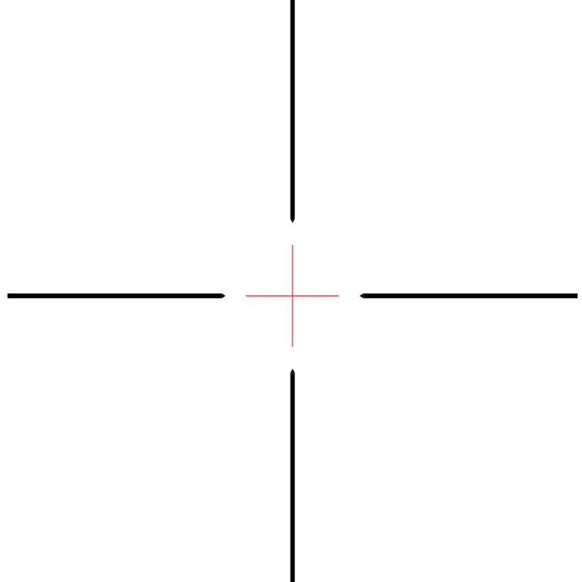 Hawke Vantage 3-9x40 30/30 Centre Cross IR Rifle Scope