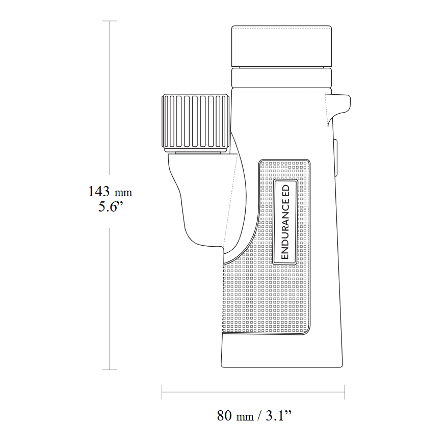 Hawke Endurance ED 10x42 Monocular