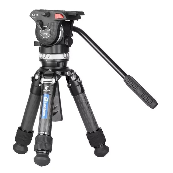 Leofoto LM-362C Summit Compact Carbon Tripod - 7cm to 37cm, 45kg Carrying Capacity