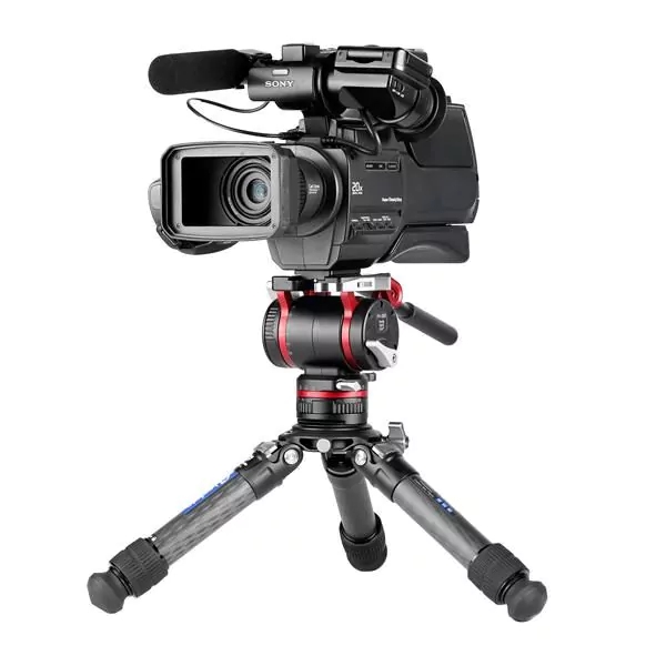 Leofoto LM-362C Summit Compact Carbon Tripod - 7cm to 37cm, 45kg Carrying Capacity