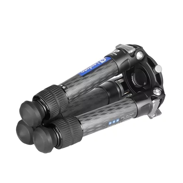 Leofoto LM-362C Summit Compact Carbon Tripod - 7cm to 37cm, 45kg Carrying Capacity