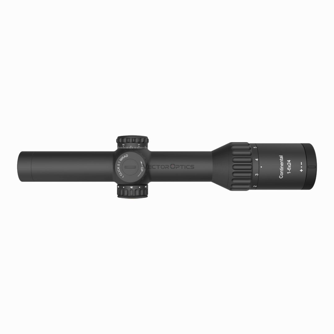 Vector Optics Continental 1-6x24i Fiber SFP IR VET-FDR 1/10MIL 30mm LVPO Tactical Rifle Scope
